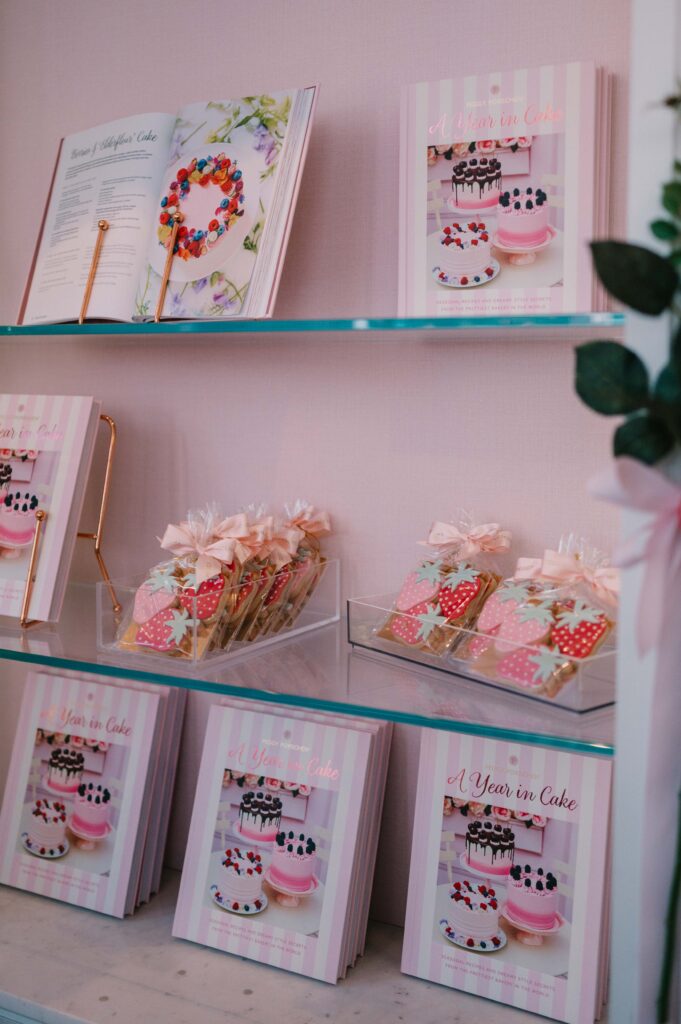 Peggy Porschen Café's interior decor.